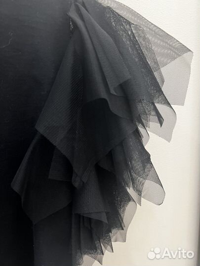 Футболка для девочки с красивым рукавом 10А/140