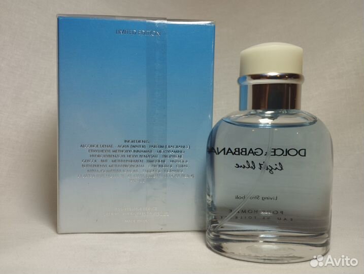 Dolce gabbana light blue living Stromboli