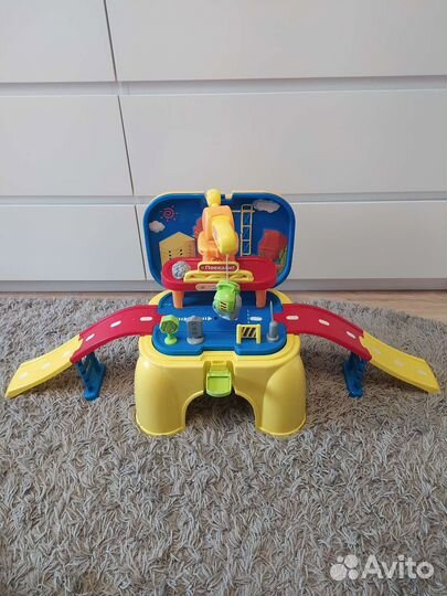 Игрушка для мальчиков железнодорожный переезд