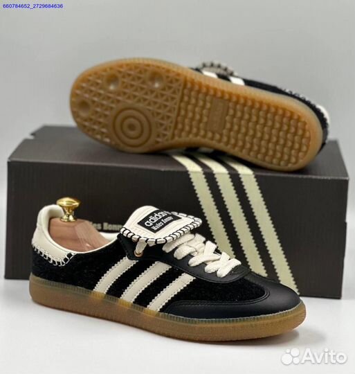 Кроссовки Adidas Samba & Wales Bonner (Арт.81269)