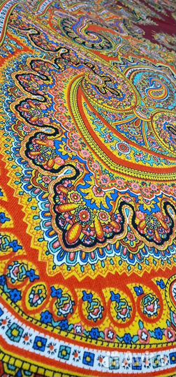 Павловопосадский платок шерсть