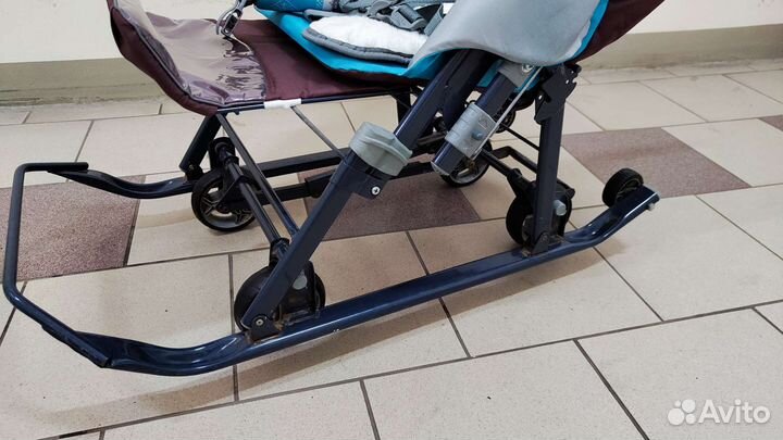 Санки коляска nika