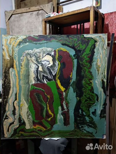 Картина латвийского художника 1978 г