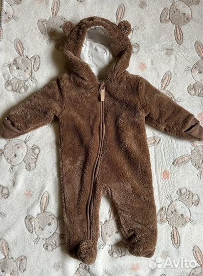 Комбинезон детский плюшевый 68