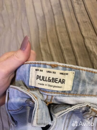 Джинсы pull bear мужские 30