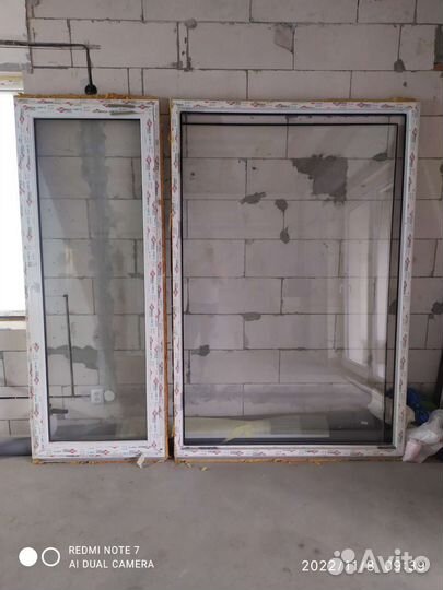 Окно б/у и дверь