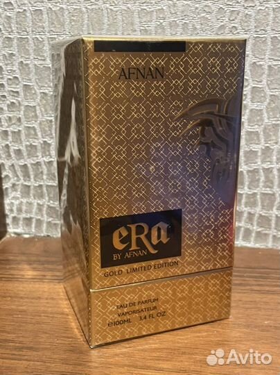 Духи оригинал Afnan ERA gold 100мл жен