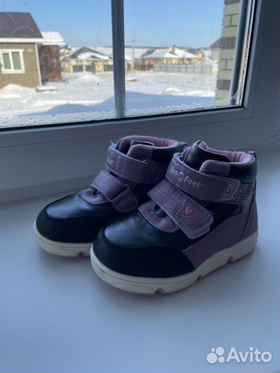 Ботинки демисезонные для девочки 24 размер