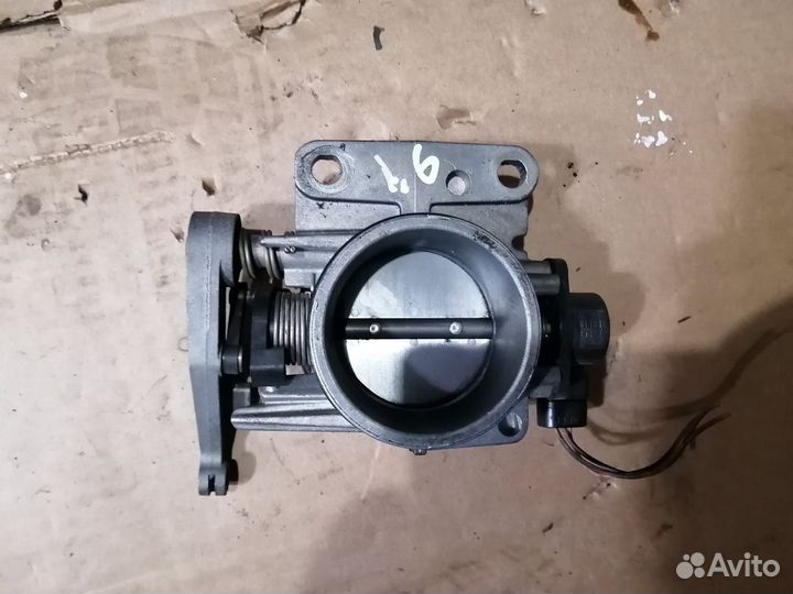 Дросельная Заслонка Рено Логан ларгус 1.6 16 кл