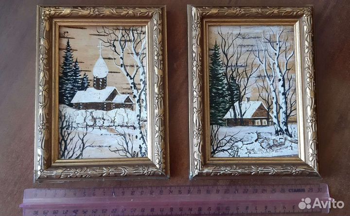 Картина на бересте