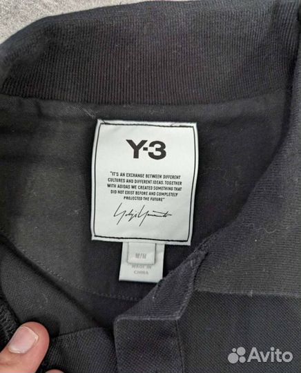 Поло yohji yamamoto y-3