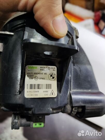 Противотуманные фары bmw x3 е83 рестайлинг