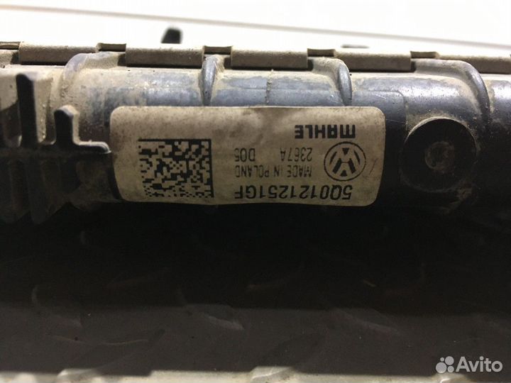 Радиатор системы охлаждения (Volkswagen Tiguan)