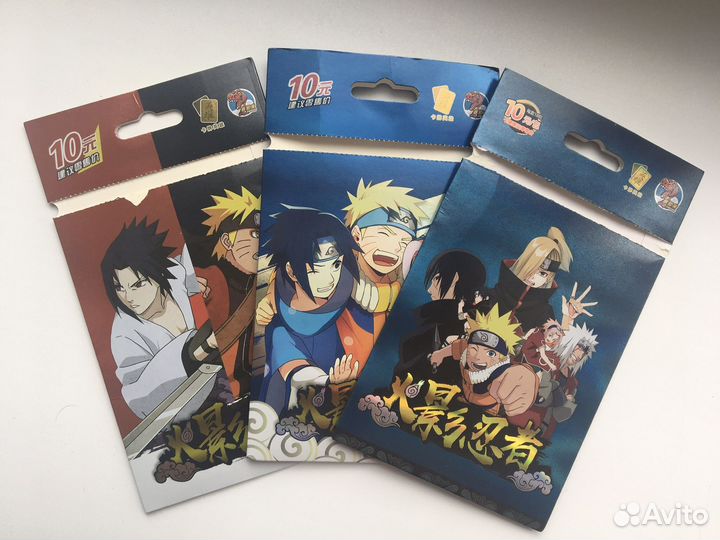 Карточки Наруто