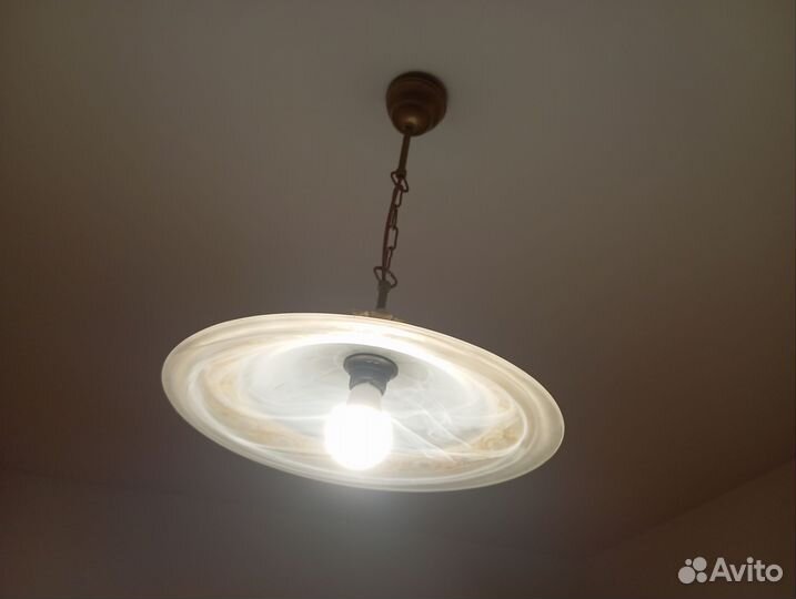Светильник потолочный подвесной бу