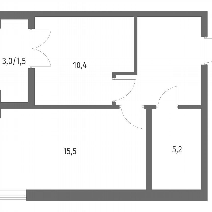 1-к. квартира, 40,8 м², 2/9 эт.