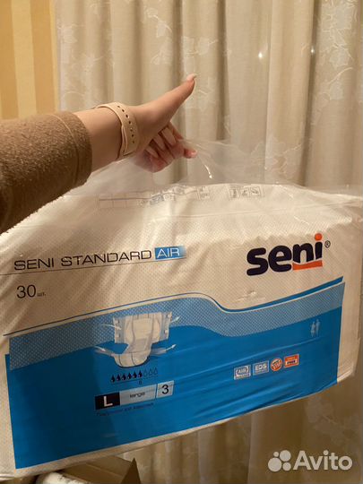 Памперсы seni standart L