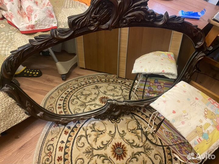 Зеркало настенное в раме бу