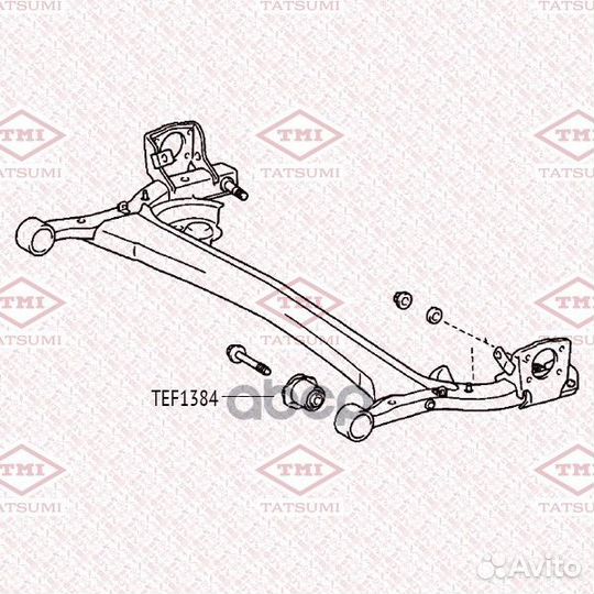 Сайлентблок балки TEF1384 tatsumi