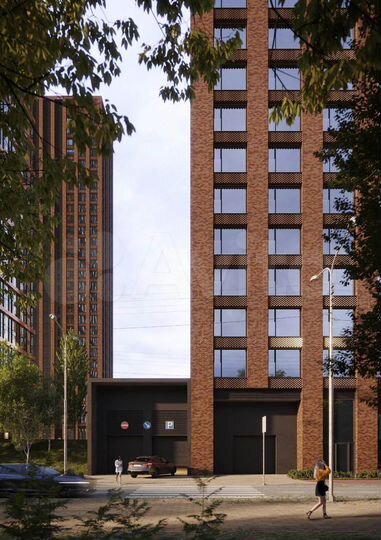 Квартира-студия, 25,4 м², 4/52 эт.