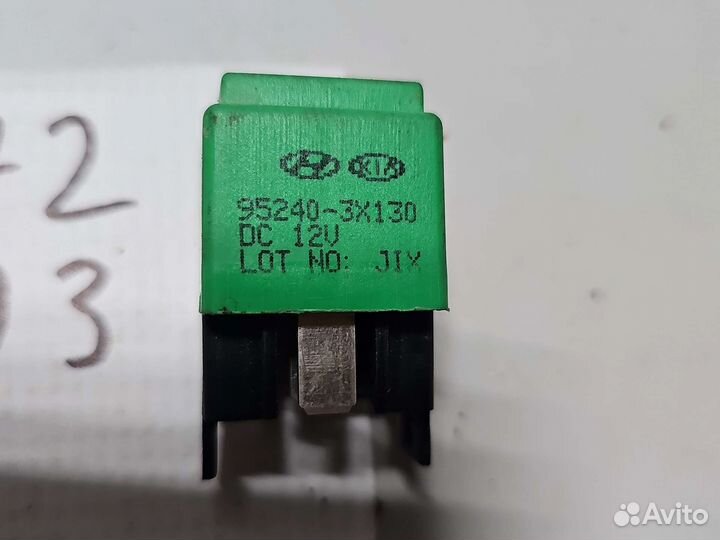 Реле kia Rio 3 Hyundai Solaris 1