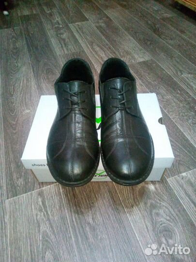 Мужские кожаные туфли 43 размер