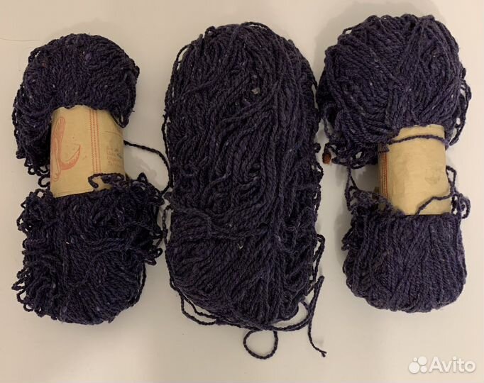 Пряжа в ассортименте (3 лота)