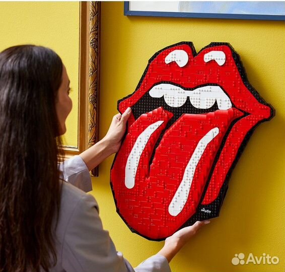 Конструктор Арт объект Роллинг Стоунз 60213/31206