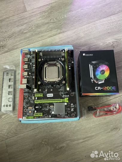 Материнская плата Х79 + Xeon 2650v2 + 16GB