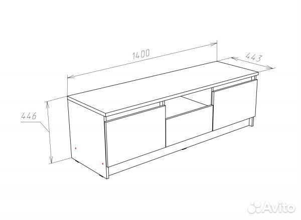 Тумба для тв 