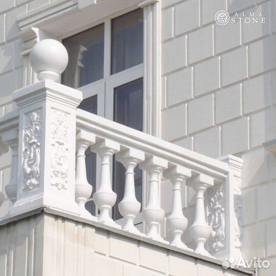 Белый камень/Балясины/Перила