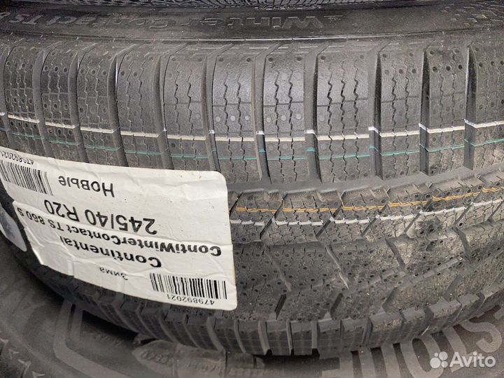 Continental ContiWinterContact TS 860S 245/40 R20 и 275/35 R20 99W