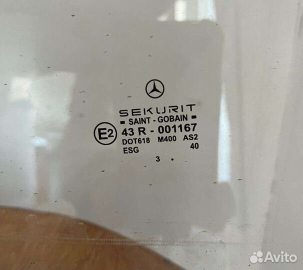 Стекло переднее правое Mercedes Sprinter 901-905