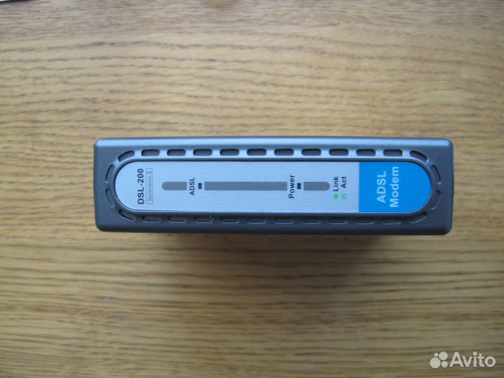 Adsl Модем D-Link DSL-200 Полный комплект / Новый