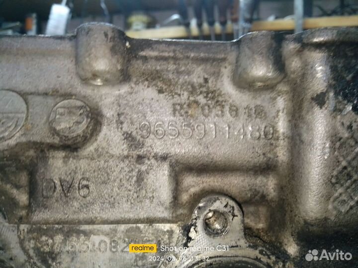 ГБЦ 1.6 hdi