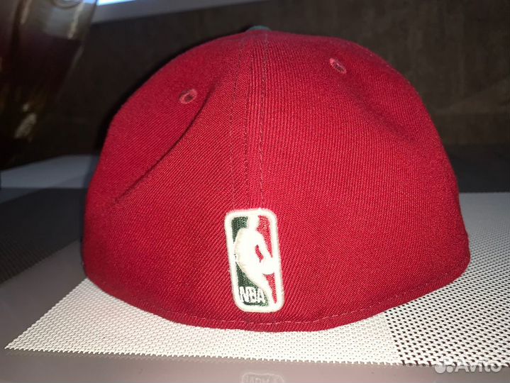 Бейсболка Chicago bulls красная 7 3/4 (61,5см)