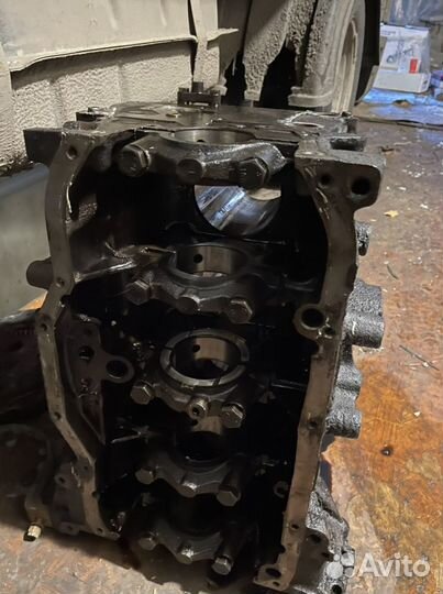 Блок цилиндров и коленвал змз 406