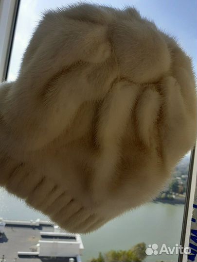 Шапка мех норка натуральная