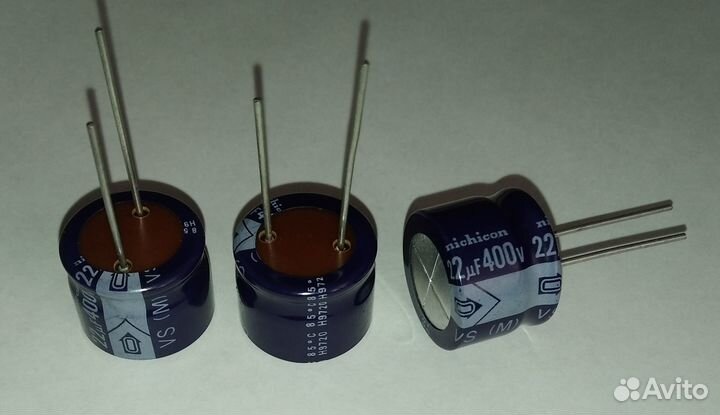 Конденсаторы Nichicon ROE Philips Rubycon