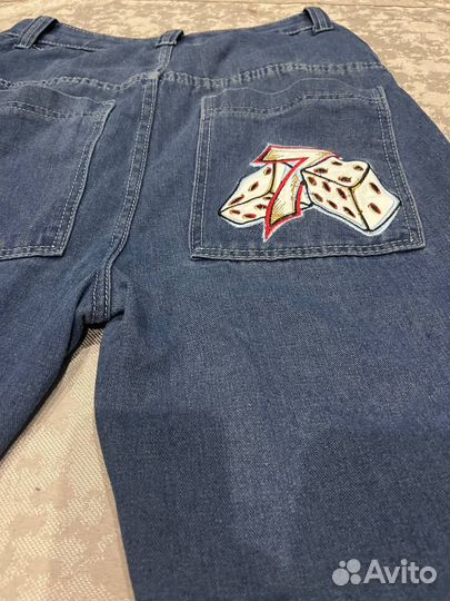 Джинсы широкие jnco sk8