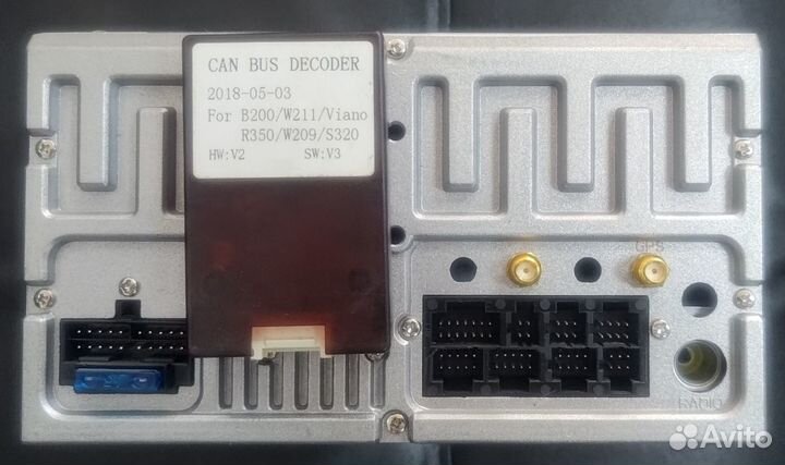 Штатная магнитола для Mercedes-Benz GL (X164), ML