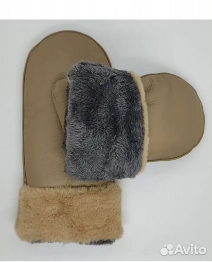 Варежки женские тёплые зимние