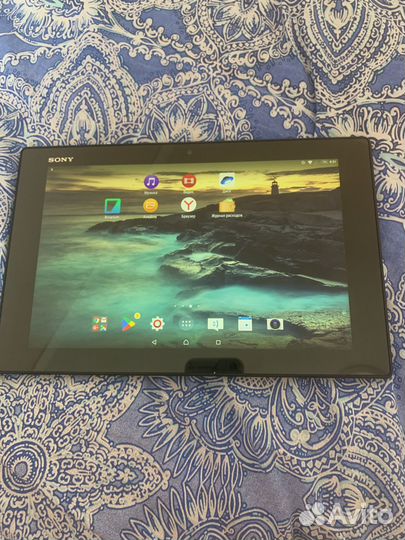 Планшет sony xperia tablet z
