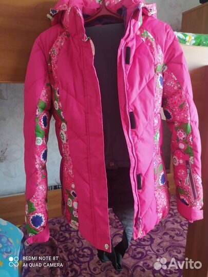 Лыжный костюм женский 42 44 и шапка