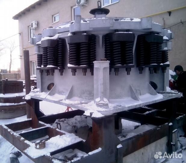 Корпус станины чертеж 0-14984-01 дробилка кмд1200