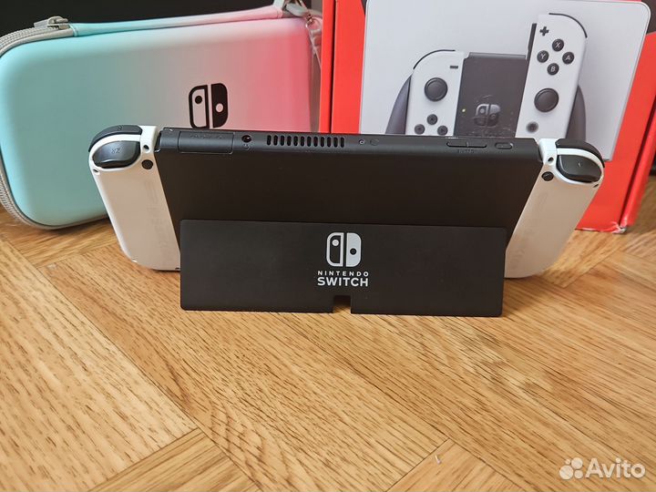Nintendo switch oled прошитая чип 64+128gb