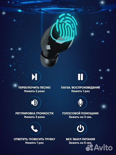 Беспроводные наушники xiaomi