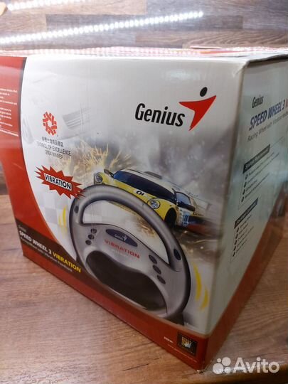 Игровой руль Genius speed wheel 3