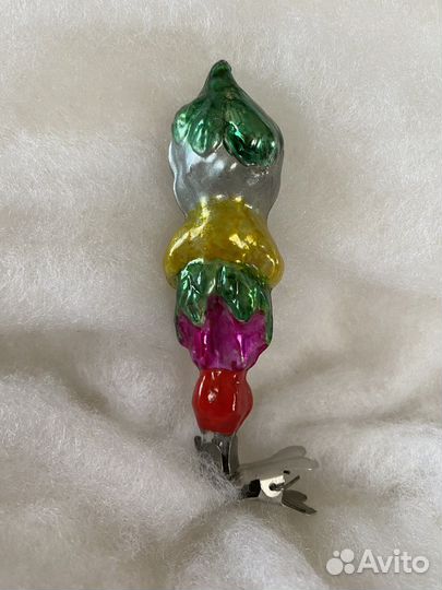 Елочная игрушка мастер Виноградинка из «Чиполлино»