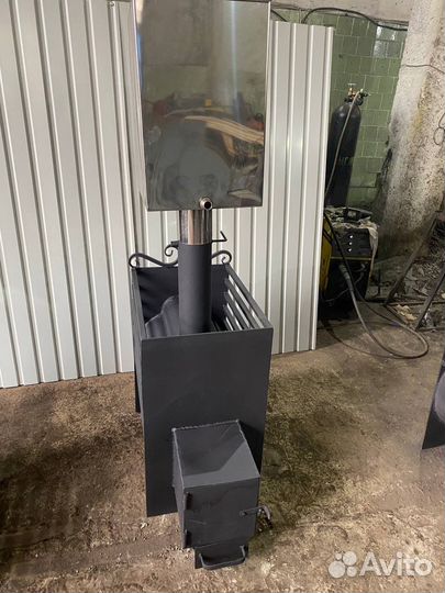 Печь для бани «сувар 16 с выносом»